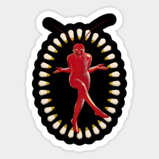 The Lamp-Devil Sticker